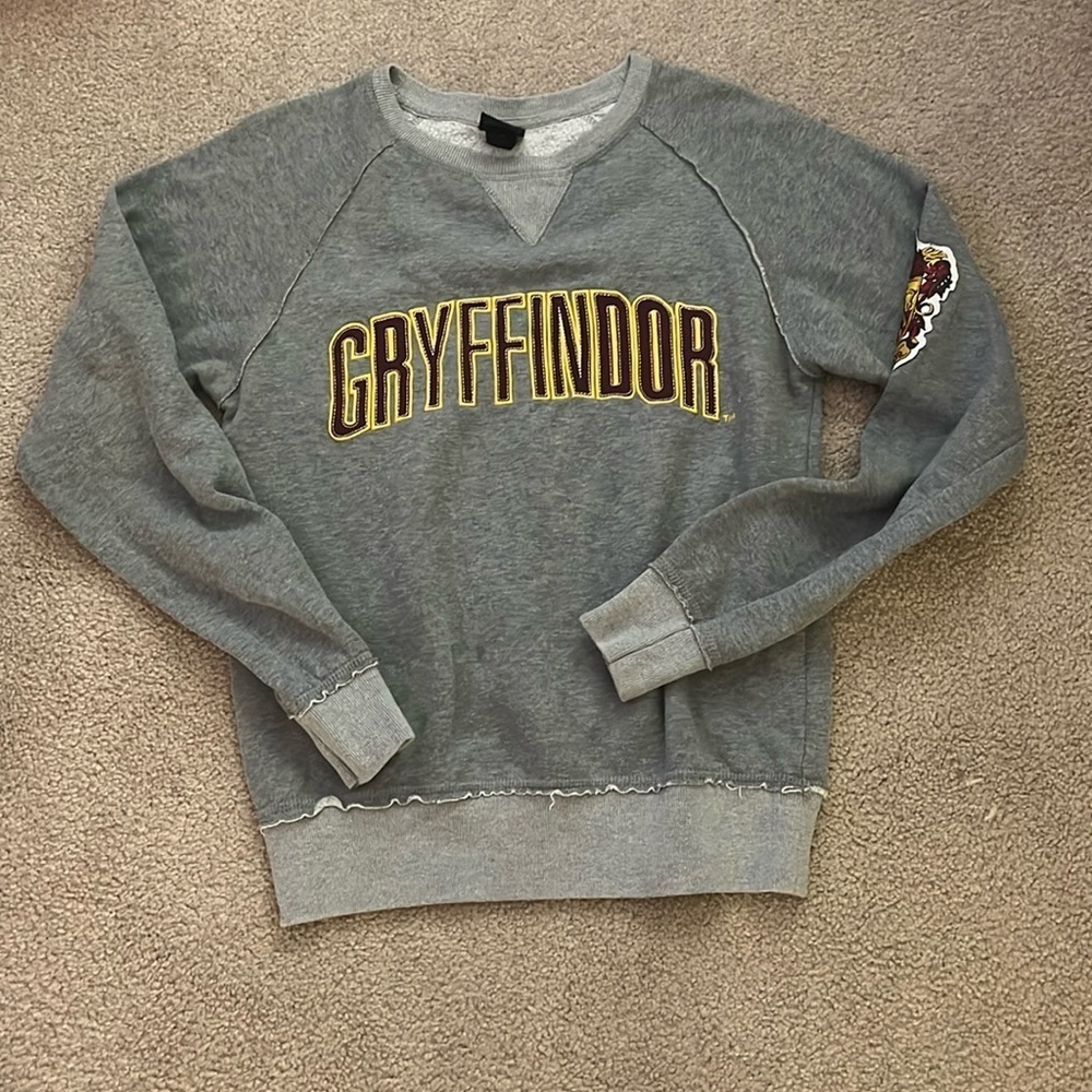 “Harry Potter: Gryffindor Crew Neck size small”